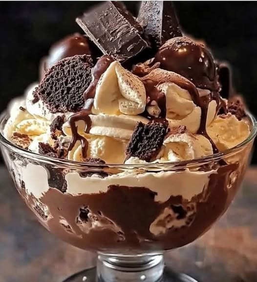 Choco chill cheesecake ice cream bliss
