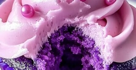 Grape crush cupcakes