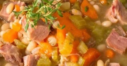 Ham and bean soup...