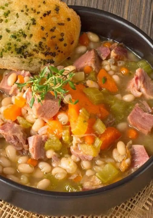 Ham and bean soup...