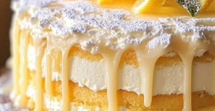 Limoncello mascarpone cake