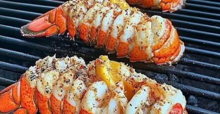 Smoked lobster tails