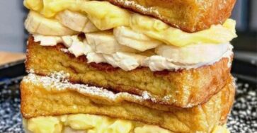 Banana Cream Cheesecake French Toast Recipe