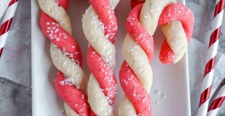 Candy Cane Cookies