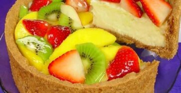 Colorful Fruit Pie