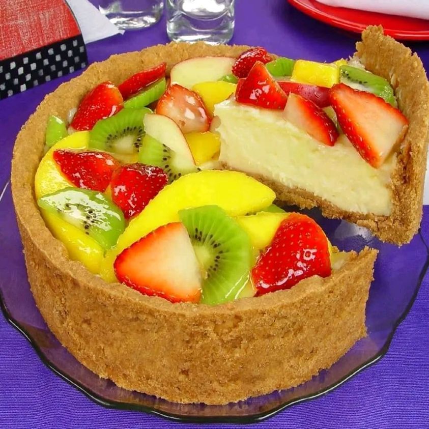 Colorful Fruit Pie