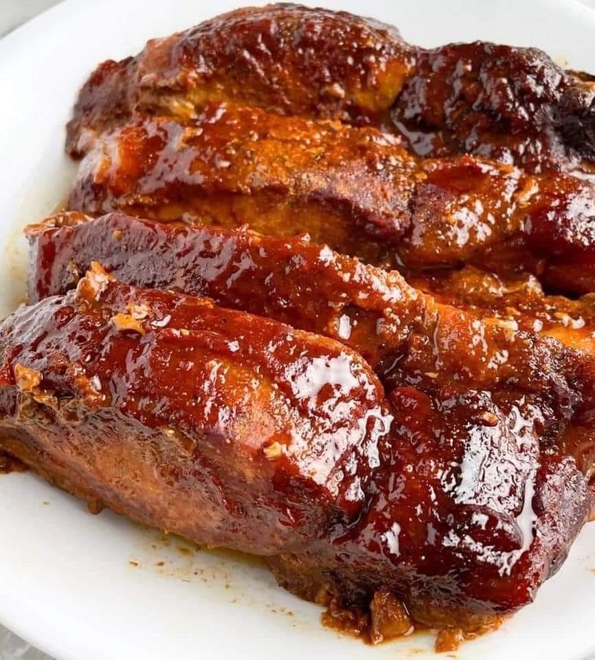 Homemade Crockpot Barbecue Ribs