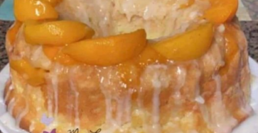 Peach Cobbler Pound Cake