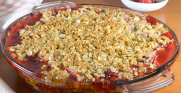 Strawberry Rhubarb Crisp