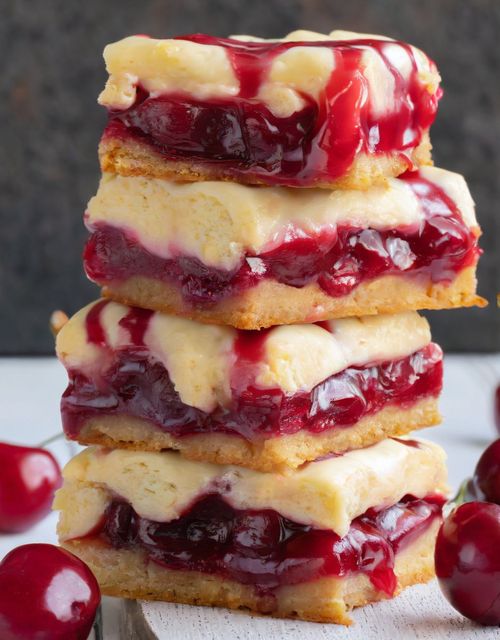 The Christmas Cherry Bars