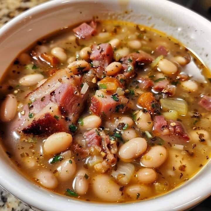 Bean And Ham Hock Soup