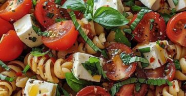 Best Caprese Pasta Salad