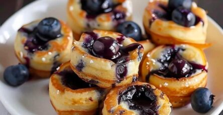 Blueberry Pancake Bites