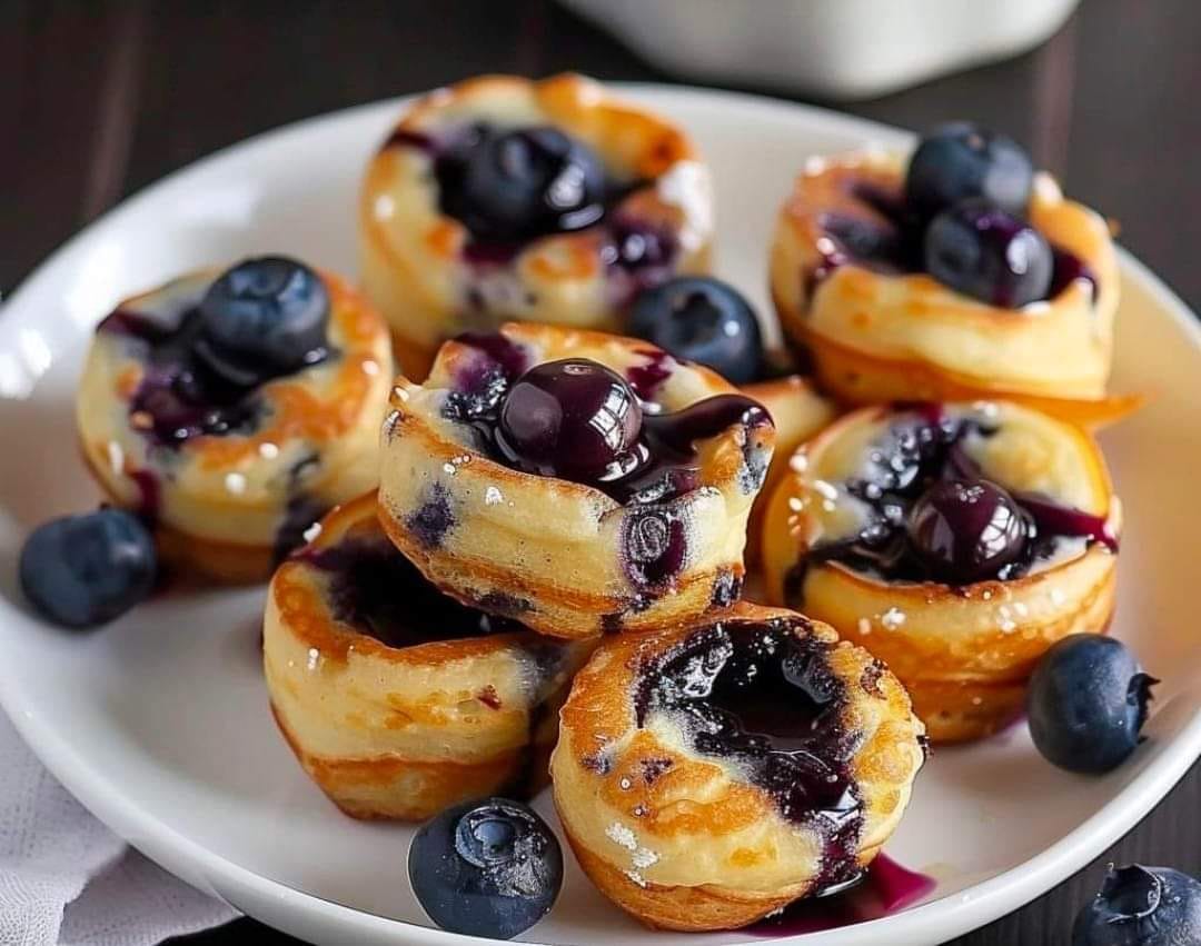 Blueberry Pancake Bites