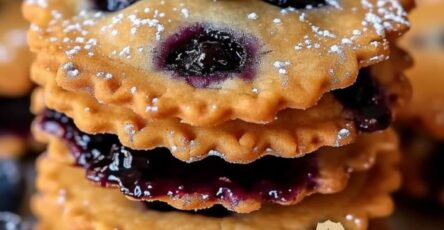 Blueberry Pie Cookies