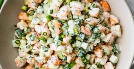 Cucumber Shrimp Salad!