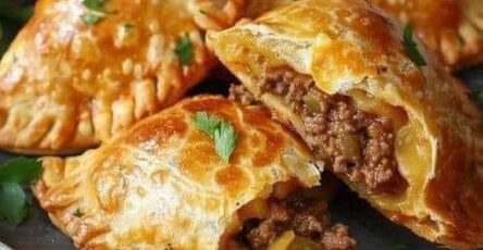 Cheesy Beef Empanadas