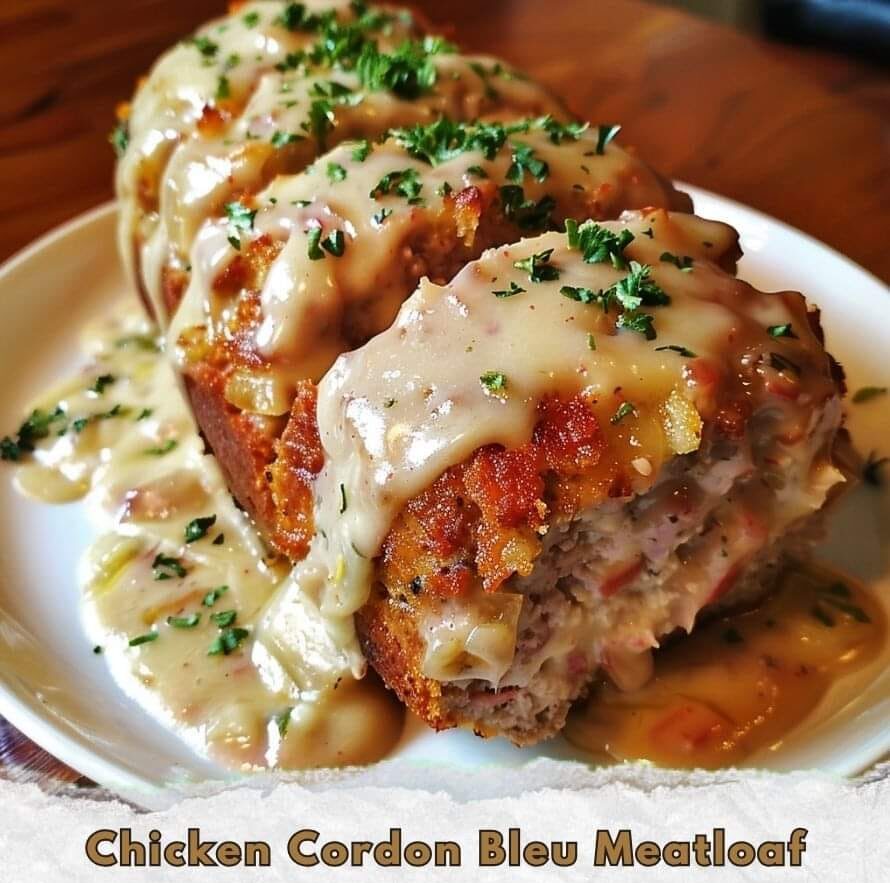 Chicken Cordon Bleu Meatloaf Recipe