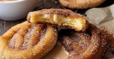 Churro Cheesecake Cookies