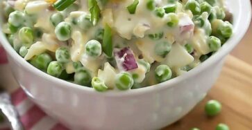 Delicious Classic Pea Salad Recipe