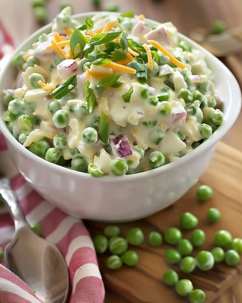 Delicious Classic Pea Salad Recipe