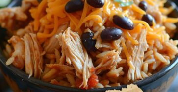 Hearty Chicken And Rice Burrito Bowl