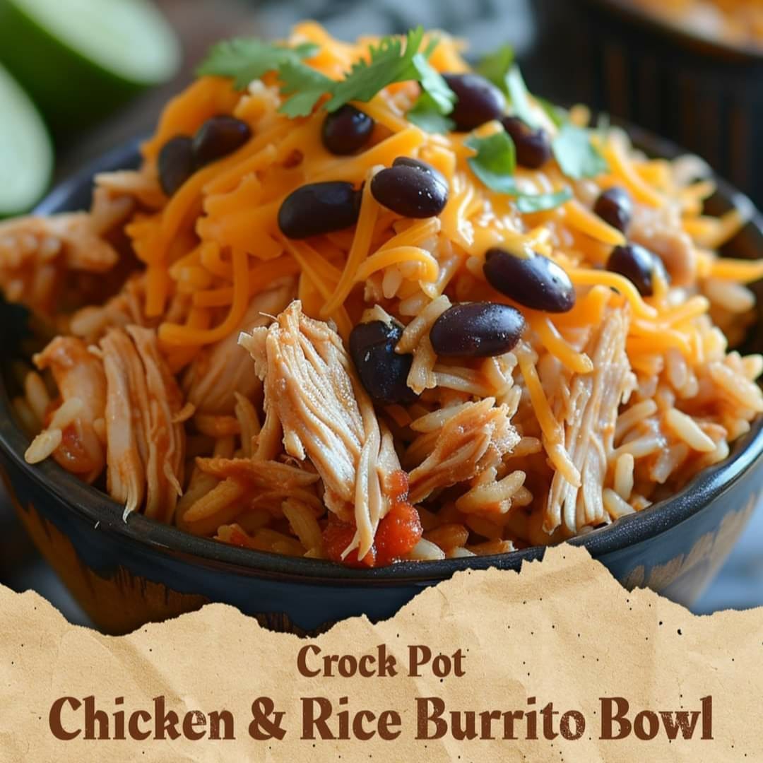 Hearty Chicken And Rice Burrito Bowl