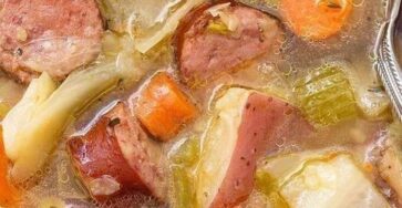 Instant Pot Kielbasa Cabbage Potato Soup