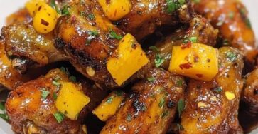 Mango Chili Chicken Wings