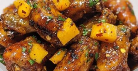 Mango Chili Chicken Wings