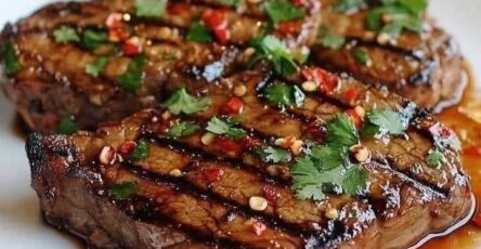 Marinated Steak With Thai Chili Sauce