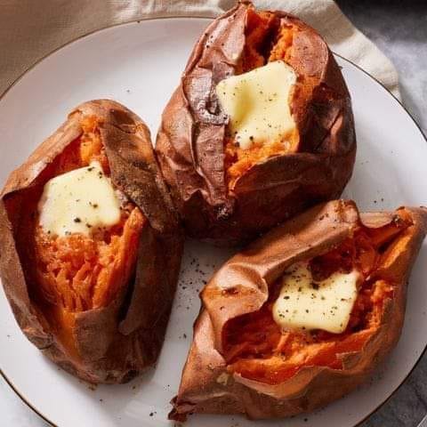 Perfect Baked Sweet Potato