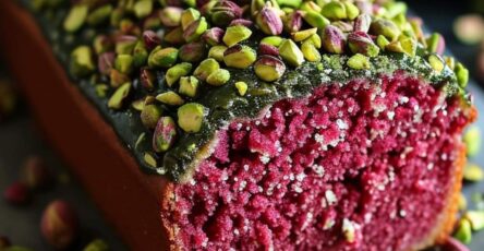 Pistachio Cardamom Rose Loaf