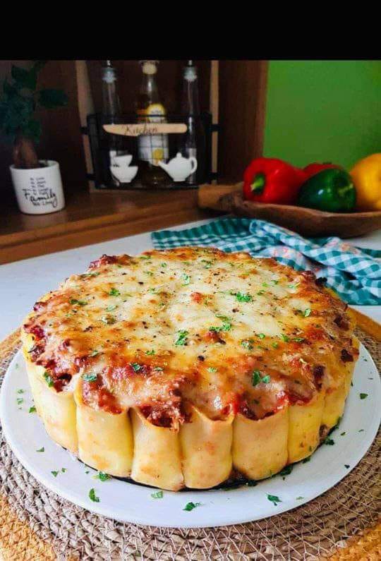 Stuffed Rigatoni Pie