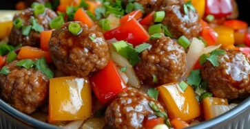 Sweet And Sour Meatballs Recipe