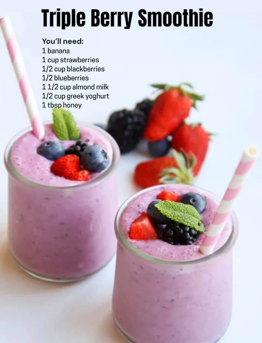 Triple Berry Smoothie