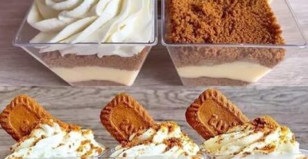 Biscoff And This No Bake Biscoff Layered Cheesecake Cup