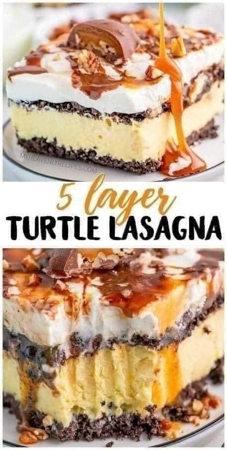 5 Layer Turtle Lasagna