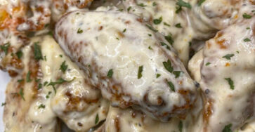 Alfredo Chicken Wings