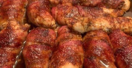Bacon Wrapped Chicken Tenders