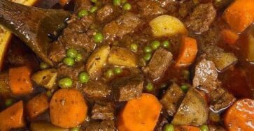 Beef Stew. Perfect For A Chilly November Afternoon!