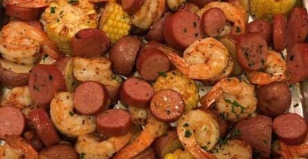 Cajun Shrimp In Foil