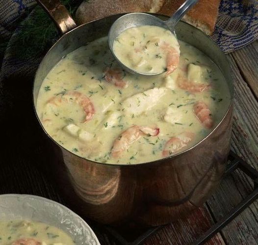 Crab And Shrimp Seafood Bisqu