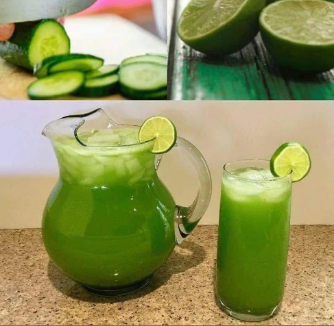 Cucumber And Lemon Water