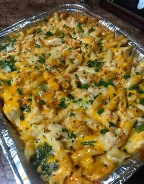 Cajun Chicken And Broccoli Alfredo