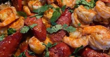 Cajun Shrimp Loaded Baked