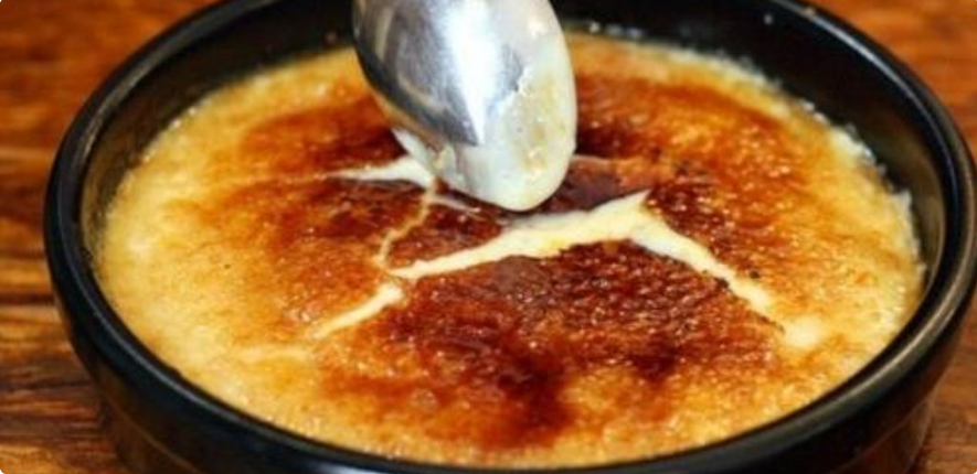 Catalan Cream, A Tasty Dessert In A Light Version With 90 Kcal Ready In 5 Minutes!