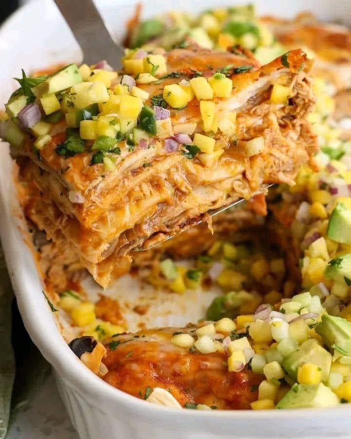 Chicken Enchilada Casserole