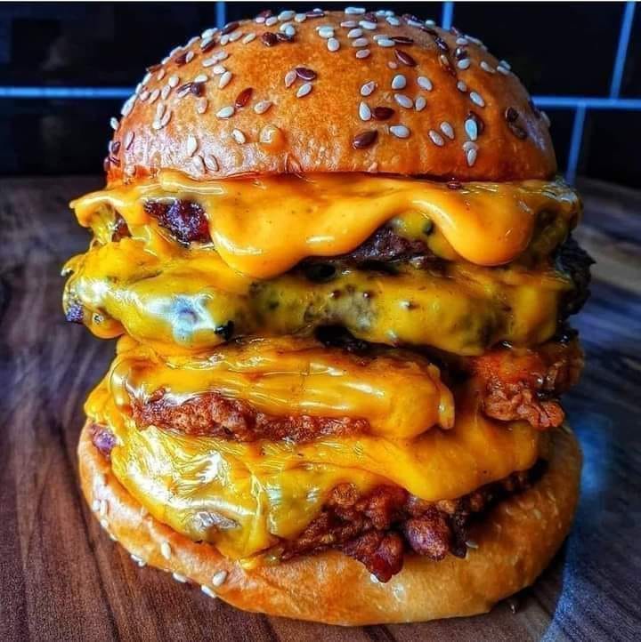 Chicken Marsala Smashburgers