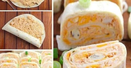 Chicken Tortilla Roll Ups